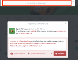 bedycasa cree 2 ans avt airbnb-erreur serveur